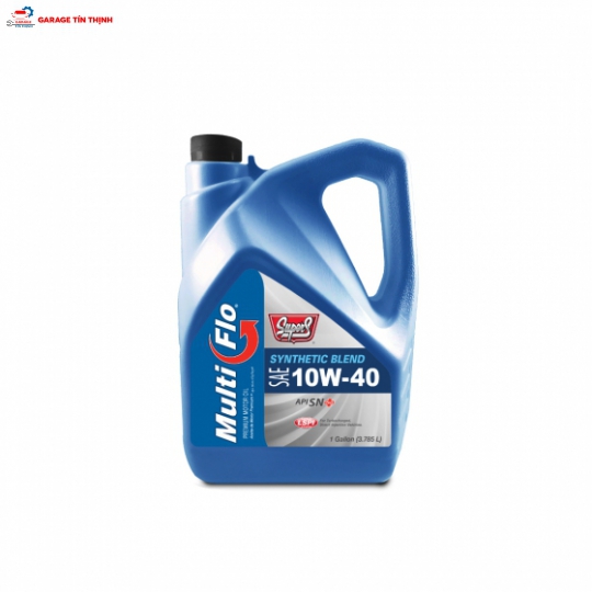 DẦU ĐỘNG CƠ MÁY XĂNG: SUPER S MULTI-FLO API SN PLUS 10W-40
